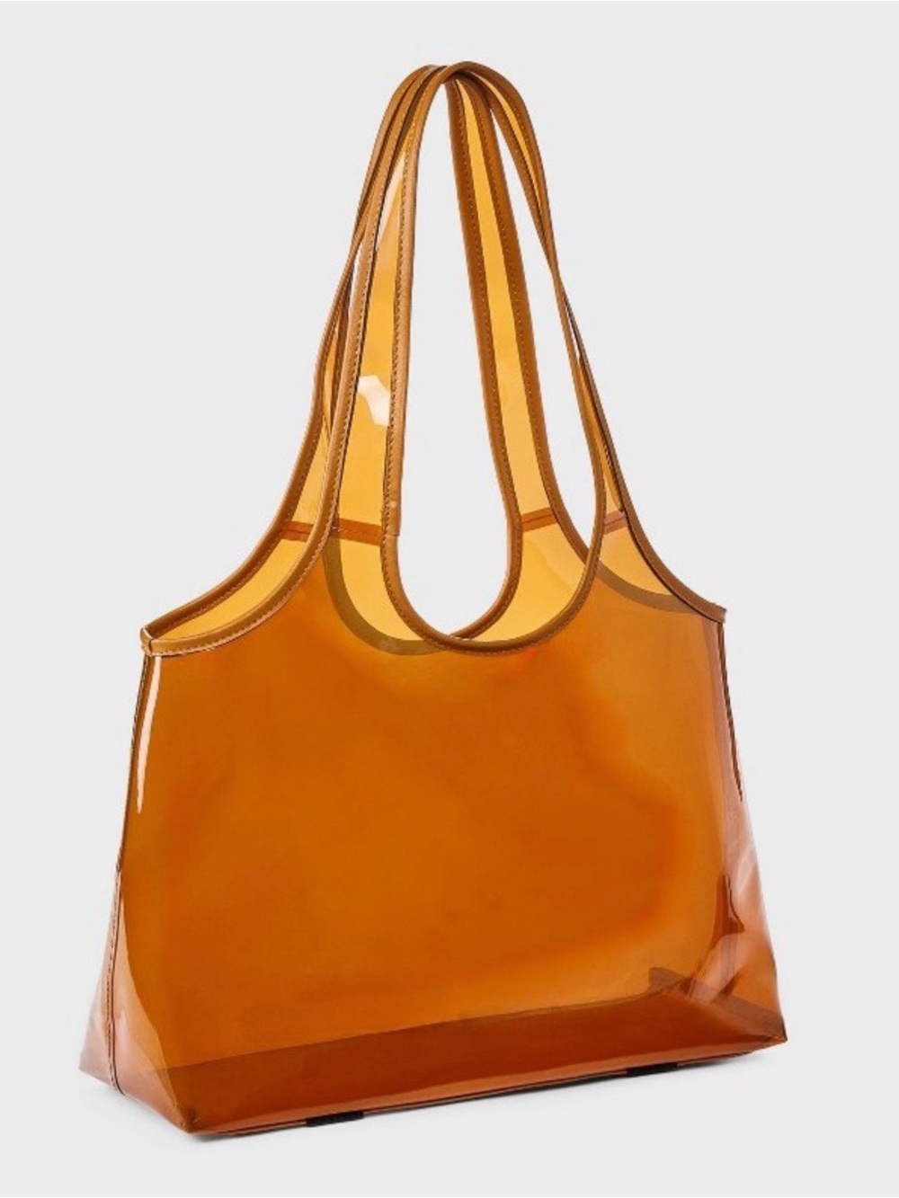 VIRAL Target Jelly Beach Tote Bag Shade & Shore- Orange